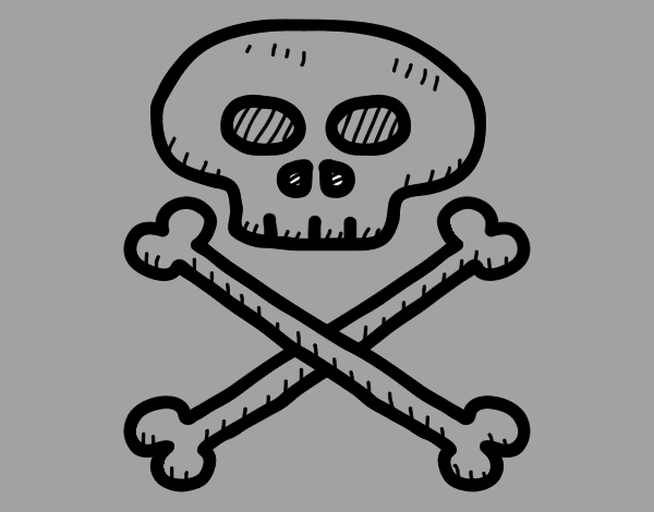 Calavera pirata