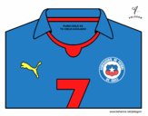 Camiseta del mundial de fútbol 2014 de Chile