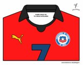 Camiseta del mundial de fútbol 2014 de Chile