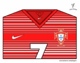 Camiseta del mundial de fútbol 2014 de Portugal