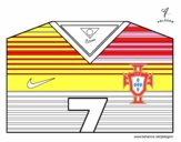 Camiseta del mundial de fútbol 2014 de Portugal