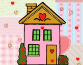 Casa con corazones