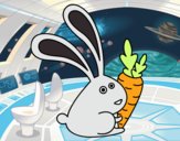 Conejo con zanahoria