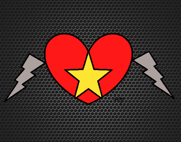 Corazón estrella