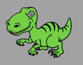 Dinosaurio velociraptor