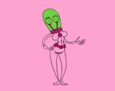 Extraterrestre mujer