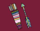 Dibujo Flechas indias pintado por MarianBal