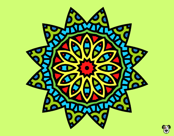 Mandala estrella