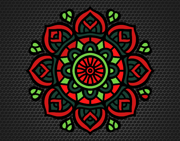 Mandala para la concentración mental