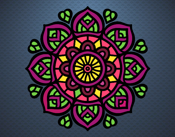 Mandala para la concentración mental