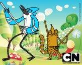 Mordecai y Rigby