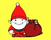 Santa Claus con su saco