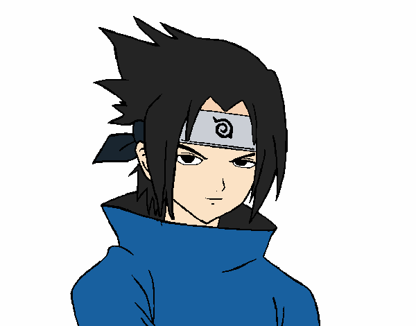 Sasuke enfadado