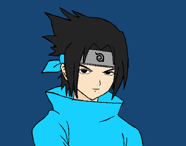 Sasuke enfadado