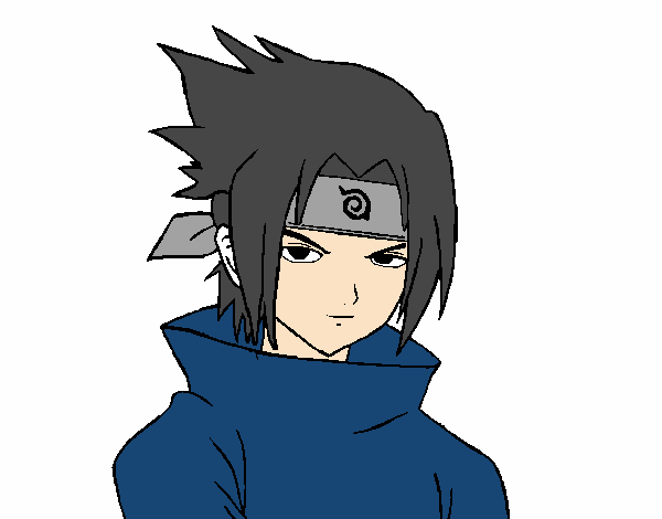 Sasuke enfadado