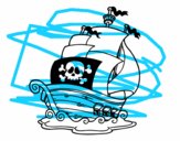 Barco de piratas