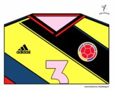 Camiseta del mundial de fútbol 2014 de Colombia