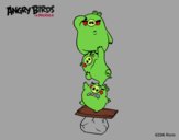 Cerdos verdes de Angry Birds