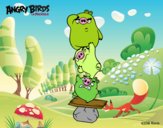 Cerdos verdes de Angry Birds