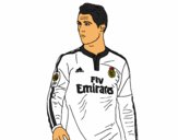 Dibujo Cristiano Ronaldo pintado por juanse777