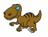 Dinosaurio velociraptor