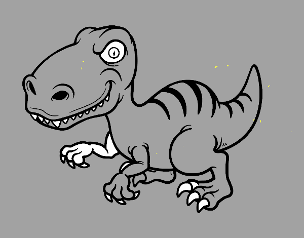 Dinosaurio velociraptor