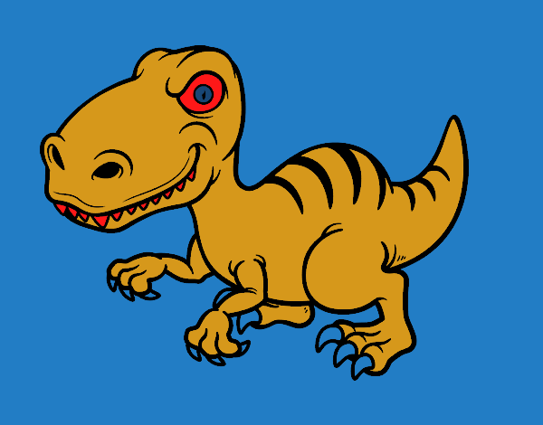 Dinosaurio velociraptor