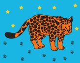 Dibujo El guepardo pintado por linda423
