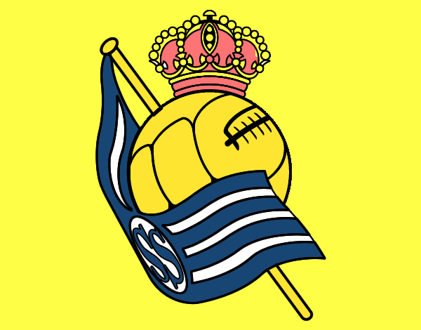 Escudo de la Real Sociedad de Fútbol