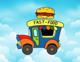 Food truck de hamburguesas