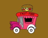 Food truck de hamburguesas