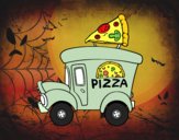 Food truck de pizza