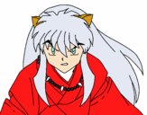 Dibujo Guerrero InuYasha pintado por eliezer1