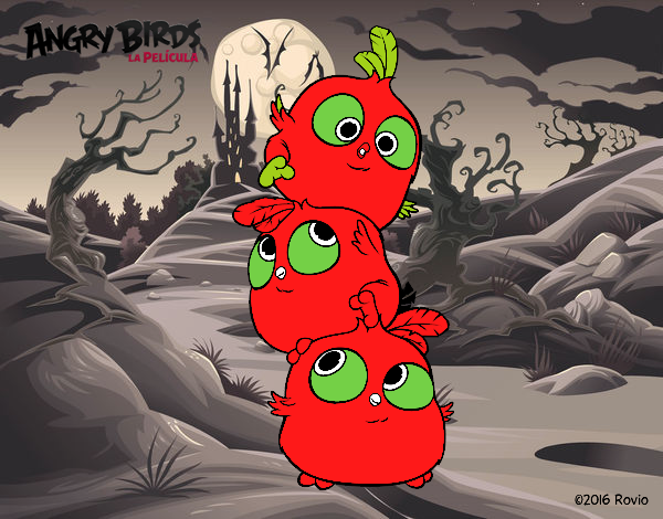 Las crias de Angry Birds