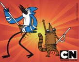 Mordecai y Rigby