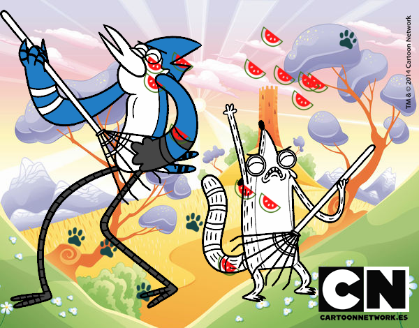 Mordecai y Rigby