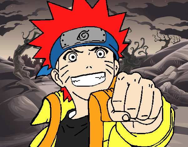 Naruto alegre