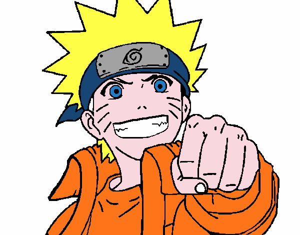 Naruto alegre