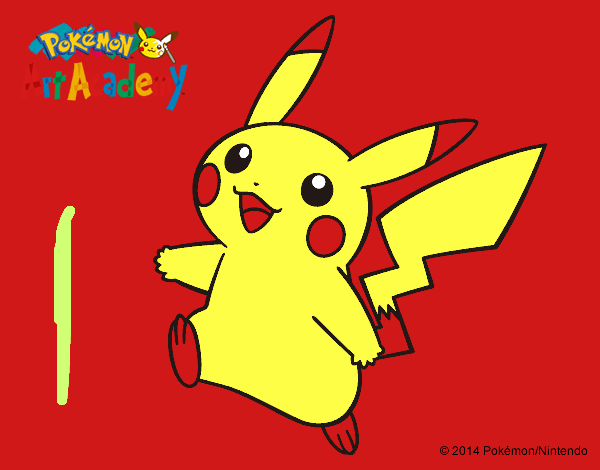 Pikachu en Pokémon Art Academy