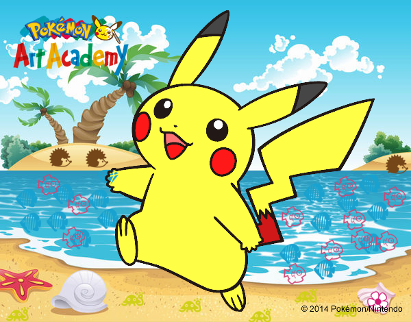 Pikachu en Pokémon Art Academy