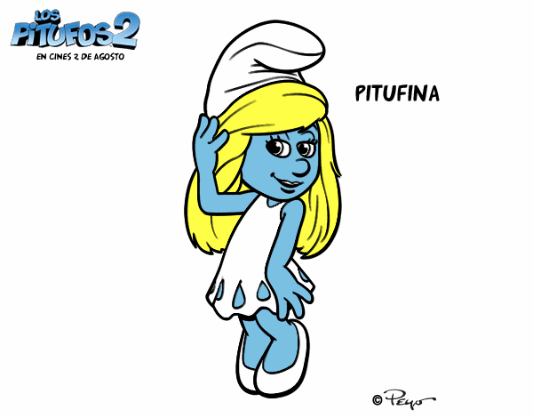 la pitufina