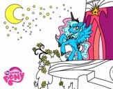 Dibujo Princesa Luna de My Little Pony pintado por narratorco