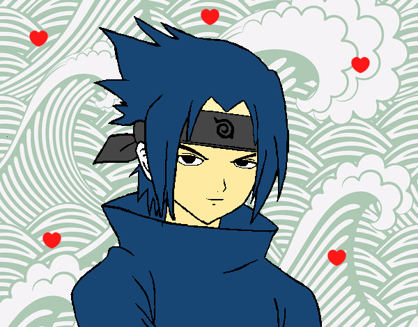 Sasuke enfadado