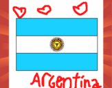 Dibujo Argentina pintado por Candela11