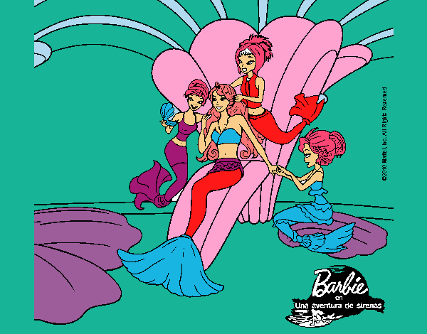 Barbie princesa sirena