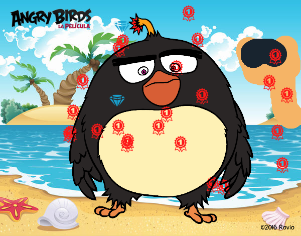 Bomb de Angry Birds