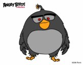 Dibujo Bomb de Angry Birds pintado por axel2212