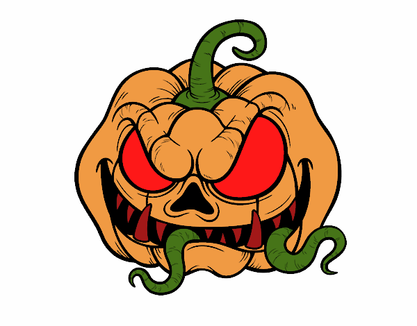 Calabaza terrorífica