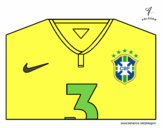 Camiseta del mundial de fútbol 2014 de Brasil