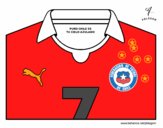 Camiseta del mundial de fútbol 2014 de Chile